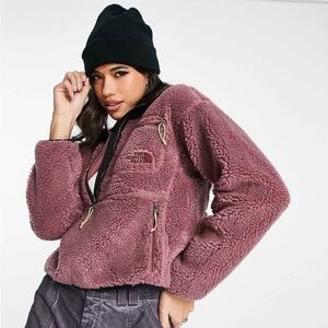 The North Face Women's Extreme Pile Pullover Mauve Sz medium